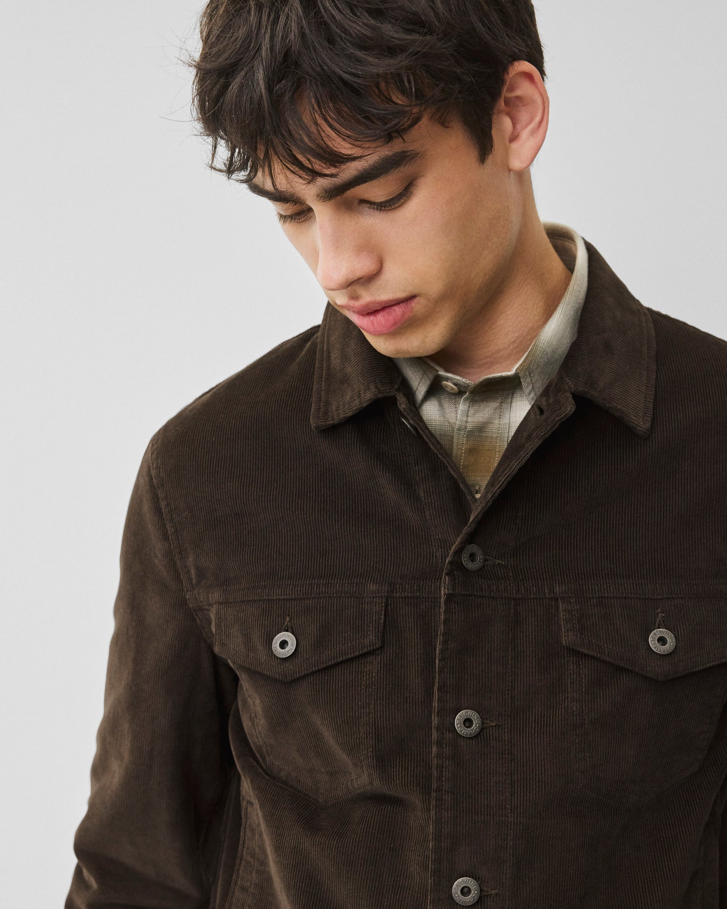 Corduroy Piston Trucker Jacket