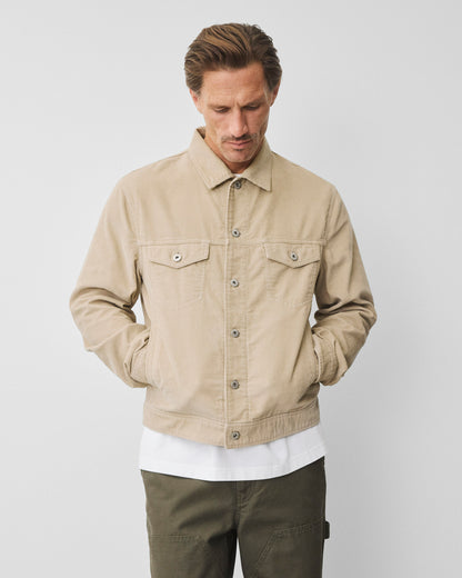 Corduroy Piston Trucker Jacket