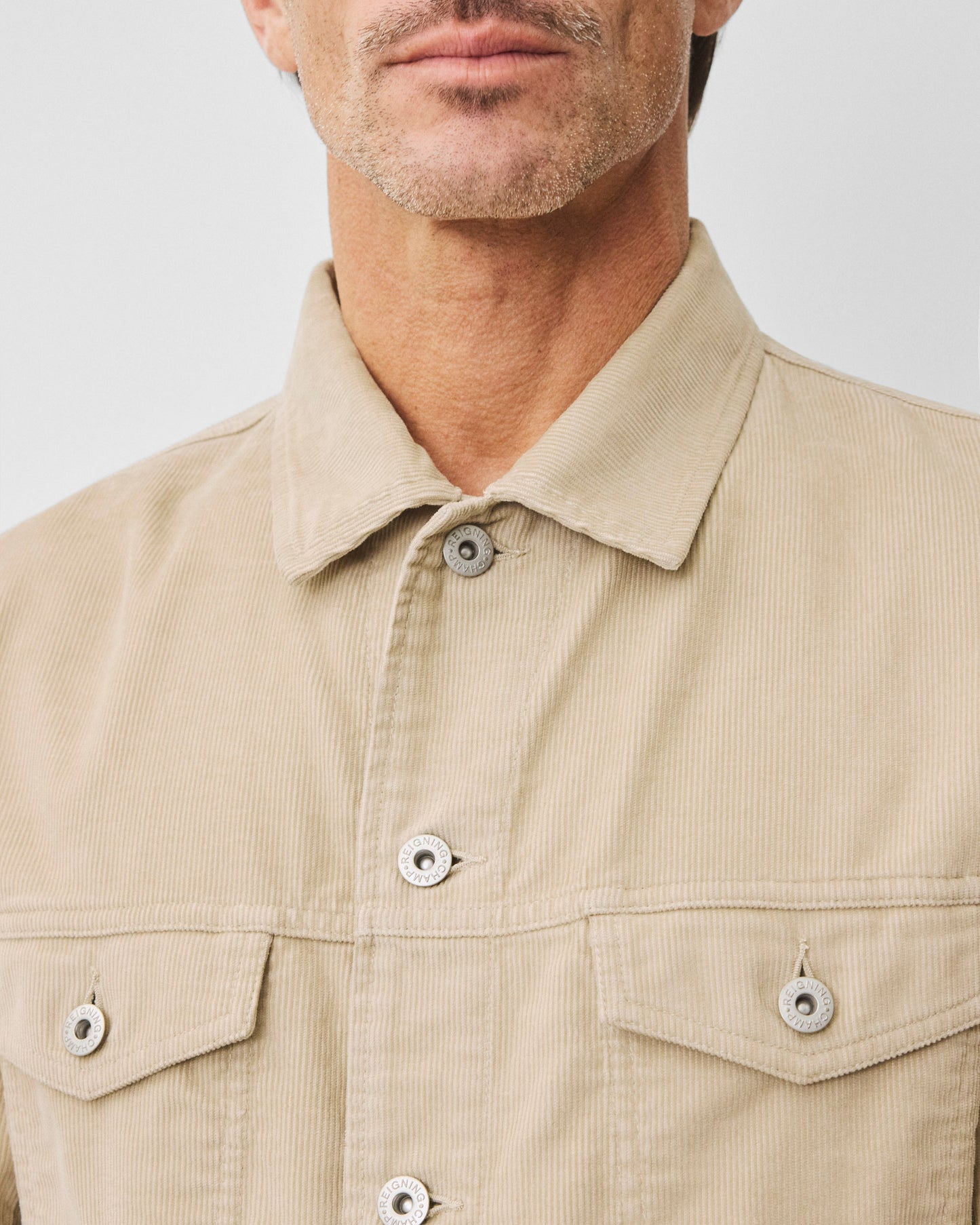 Corduroy Piston Trucker Jacket