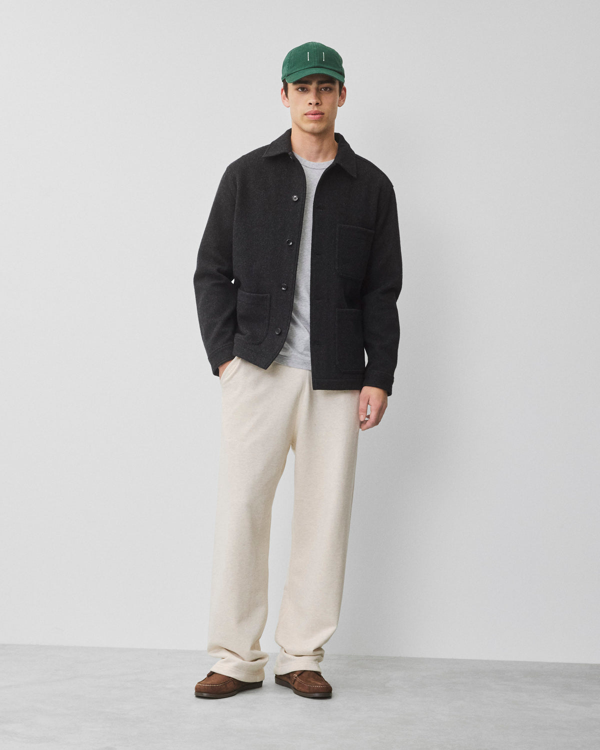 Wool Fleece Chore Jacket