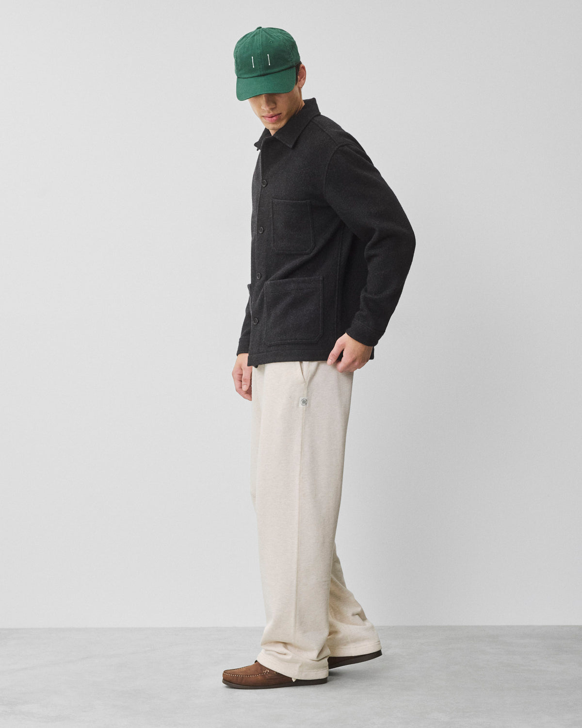 Wool Fleece Chore Jacket