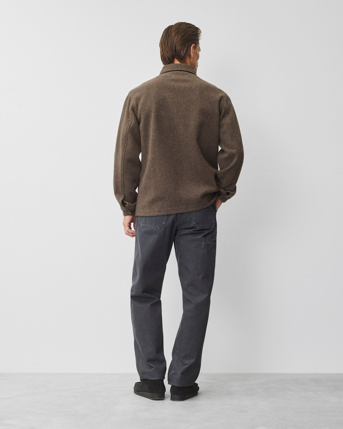Wool Fleece Chore Jacket