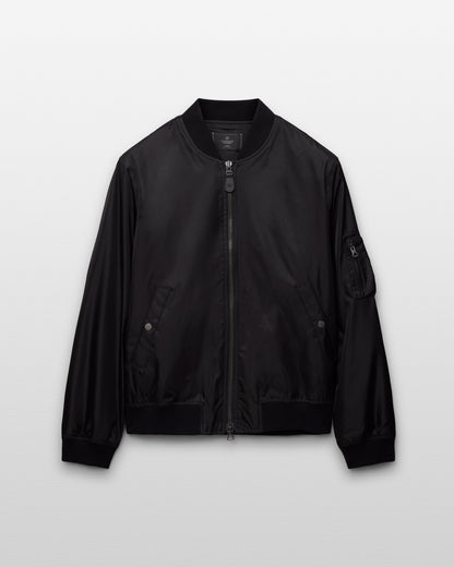 Nylon Twill Flight Jacket