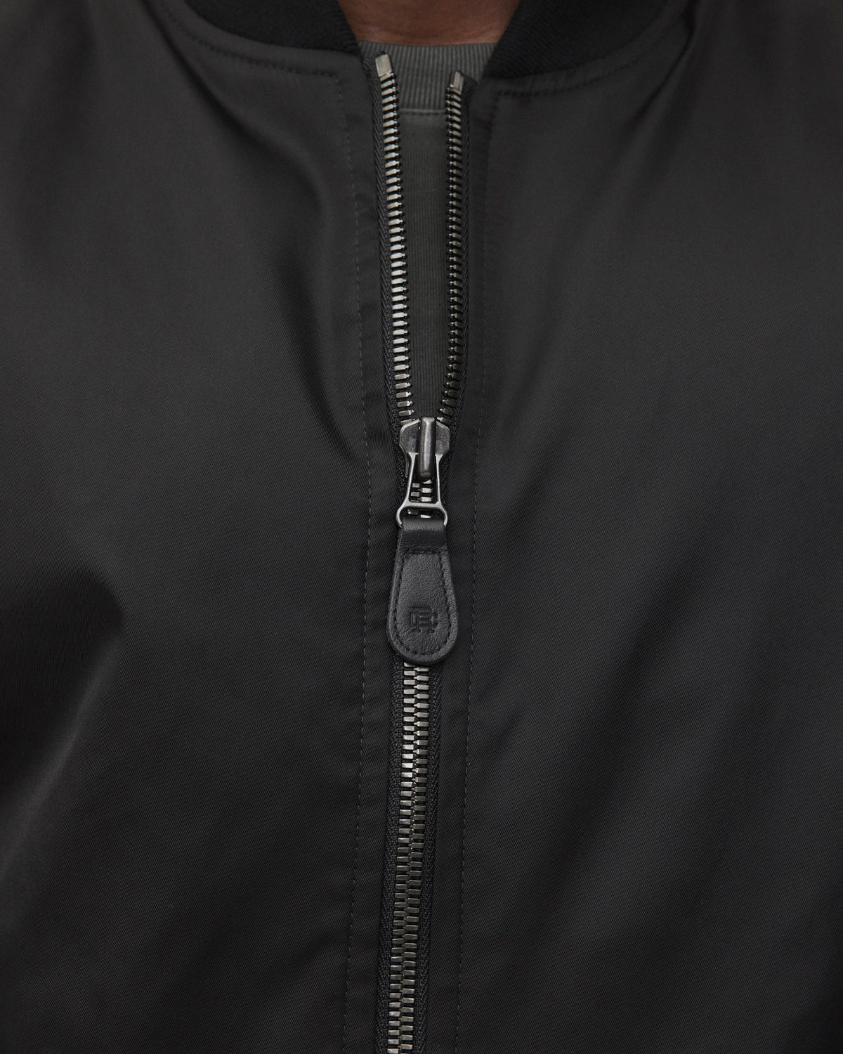 Nylon Twill Flight Jacket