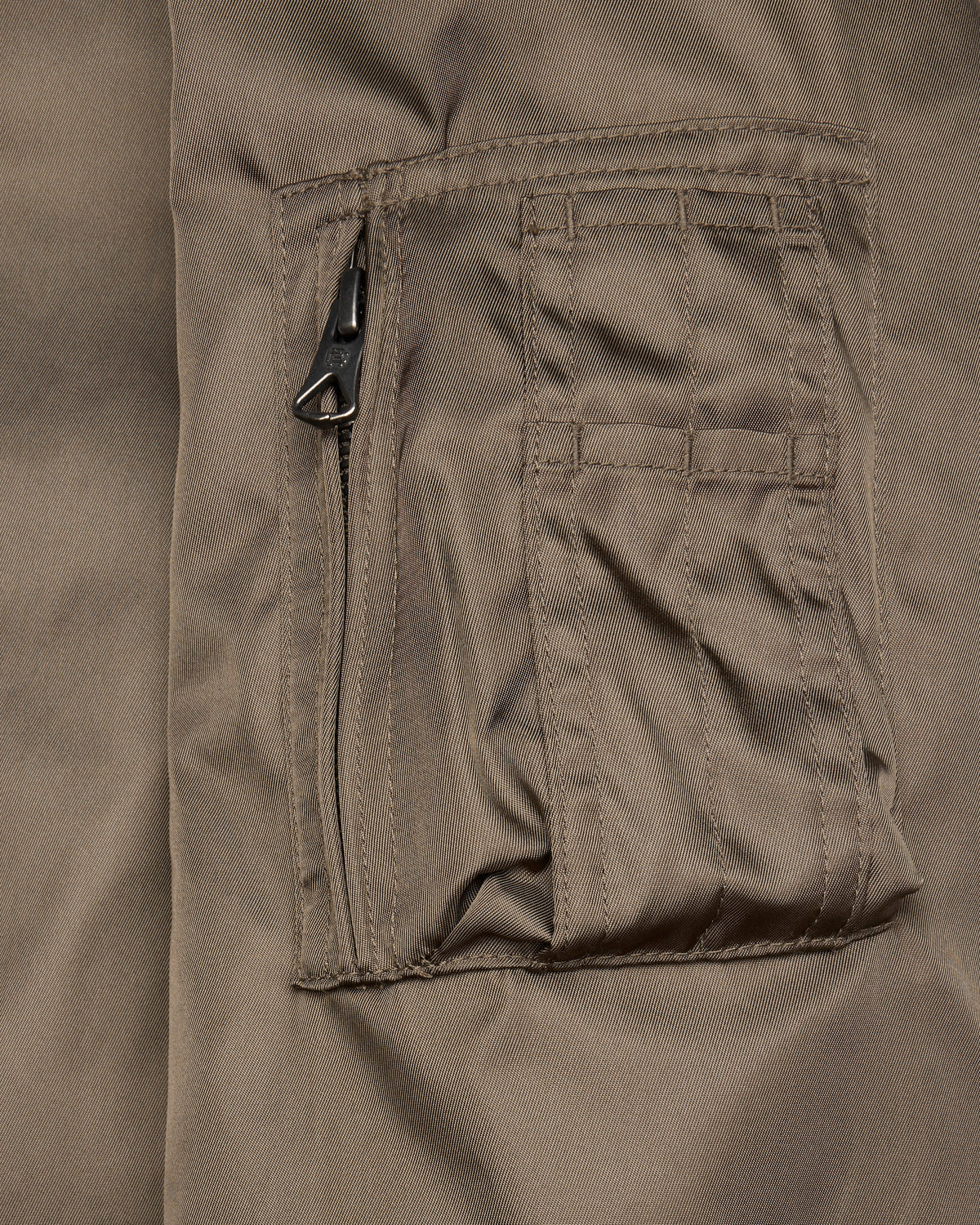 Nylon Twill Flight Jacket