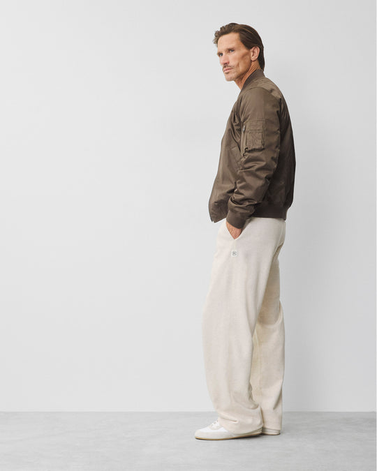 Nylon Twill Flight Jacket
