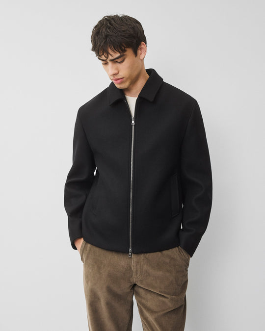 Wool Cashmere Deck Jacket