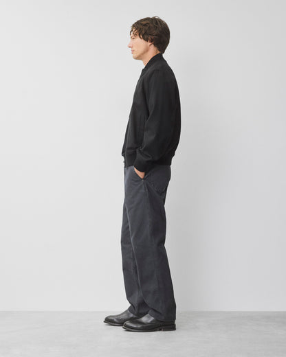 Wool Twill Bomber Jacket