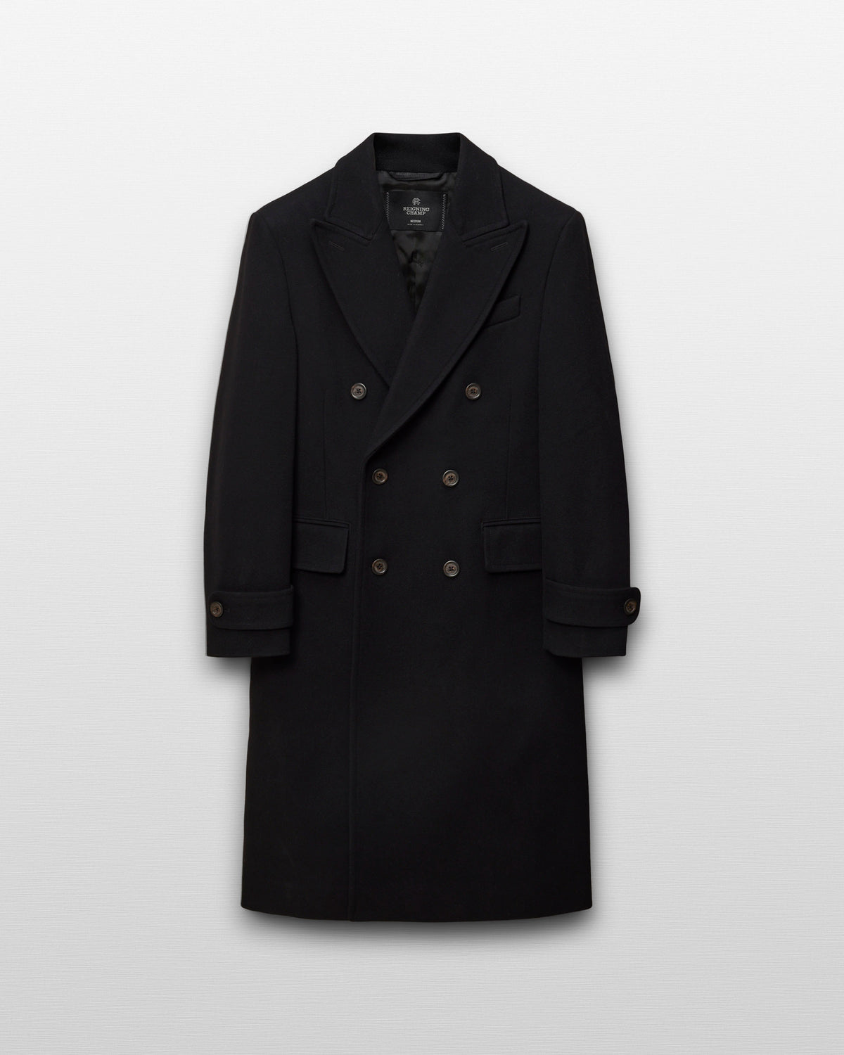 Melton Twill Officer Double Breasted Coat