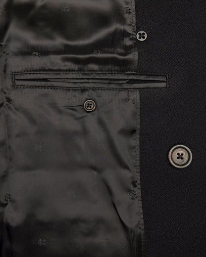 Melton Twill Officer Double Breasted Coat