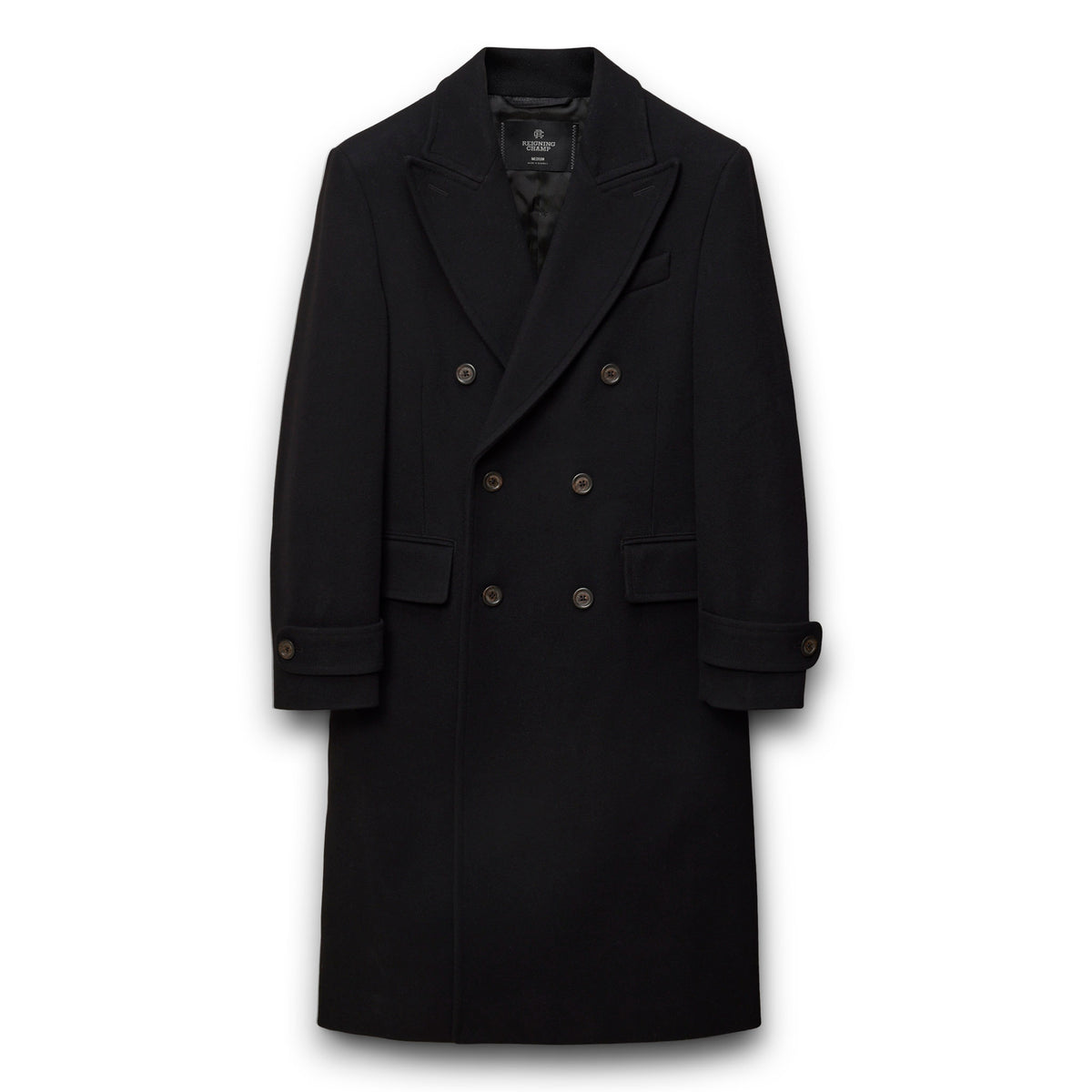 Melton Twill Officer Double Breasted Coat