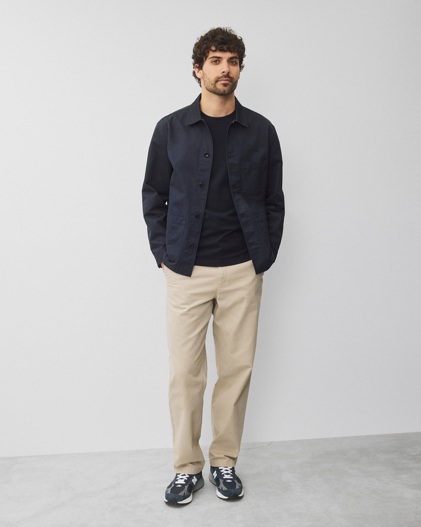 Cotton Chino Chore Jacket