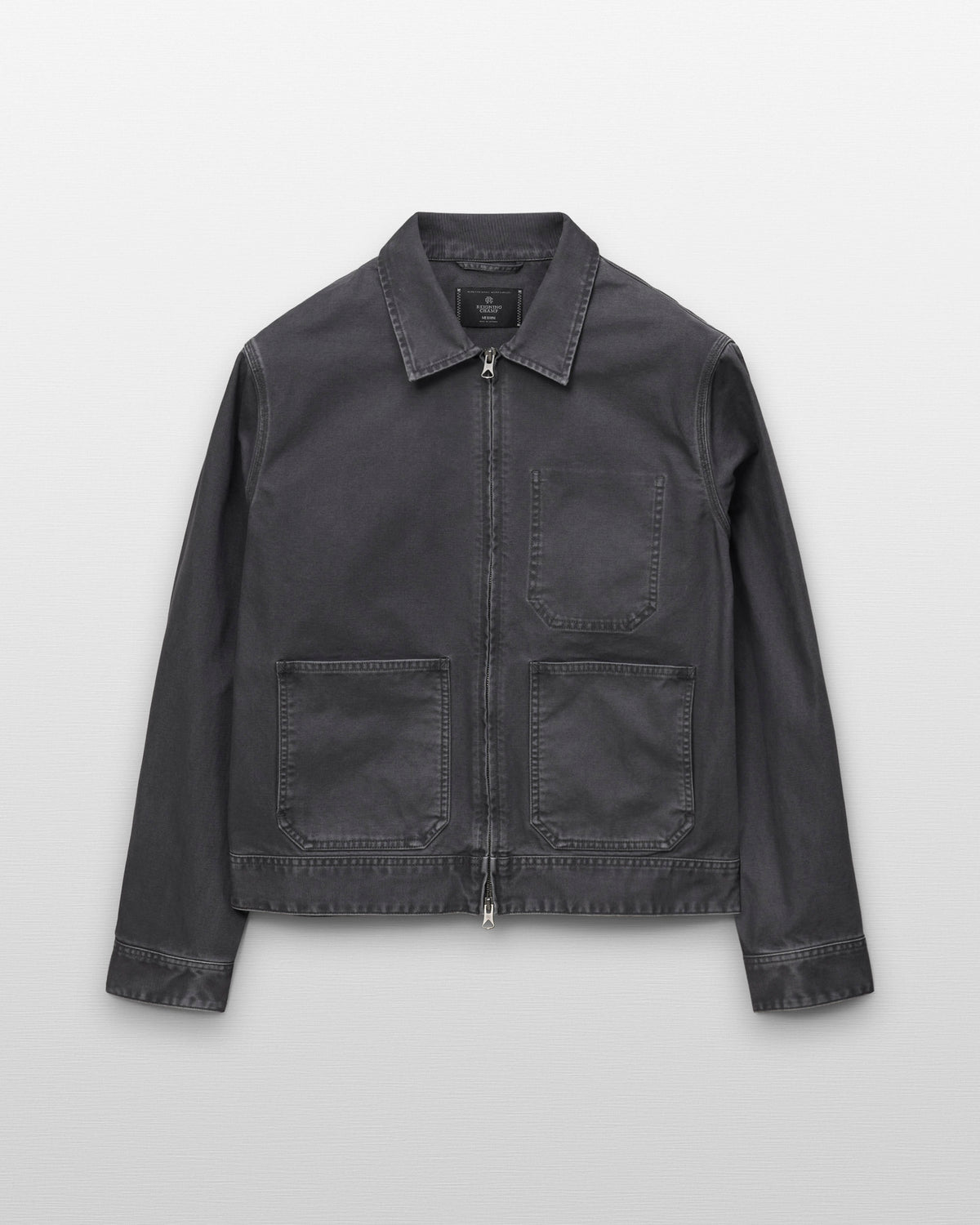 Cotton Canvas Fadeaway Grounds Jacket