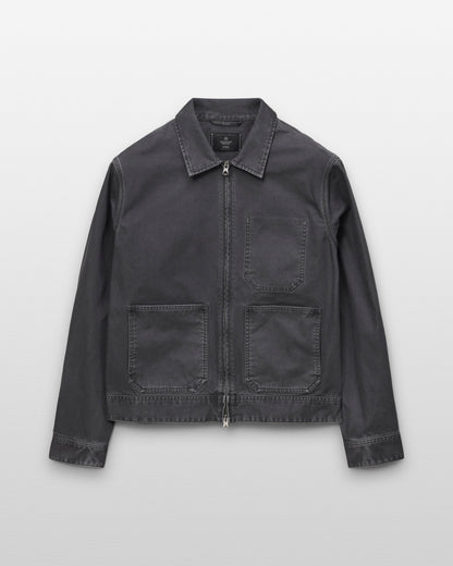 Cotton Canvas Fadeaway Grounds Jacket