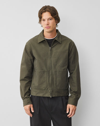 Cotton Canvas Grounds Jacket