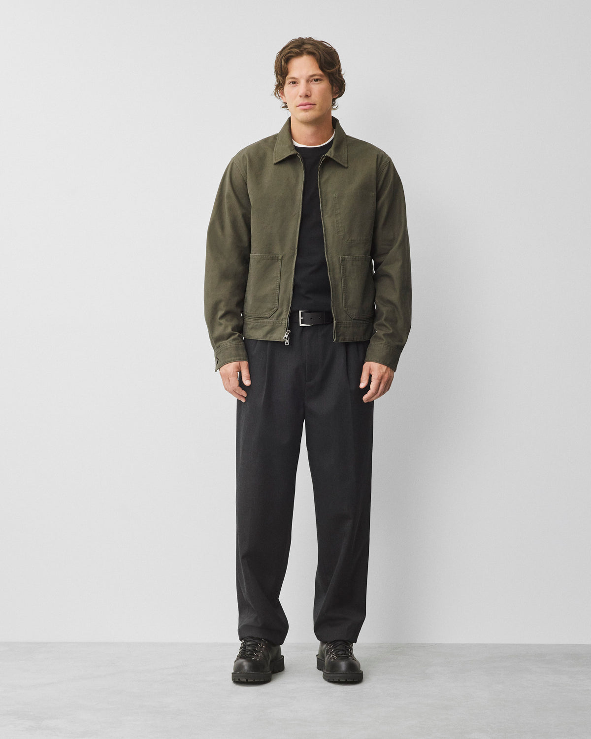 Cotton Canvas Grounds Jacket