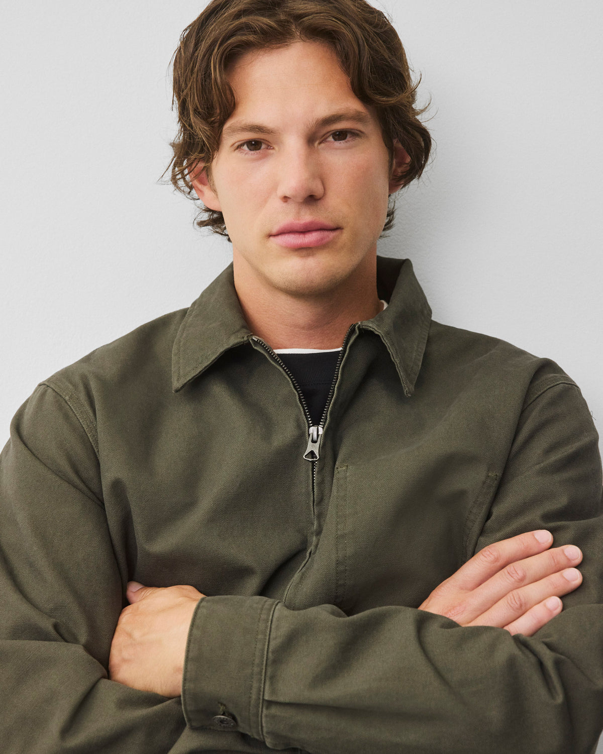 Cotton Canvas Grounds Jacket