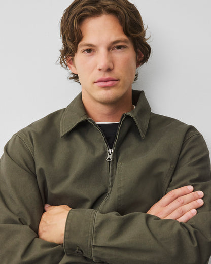 Cotton Canvas Grounds Jacket