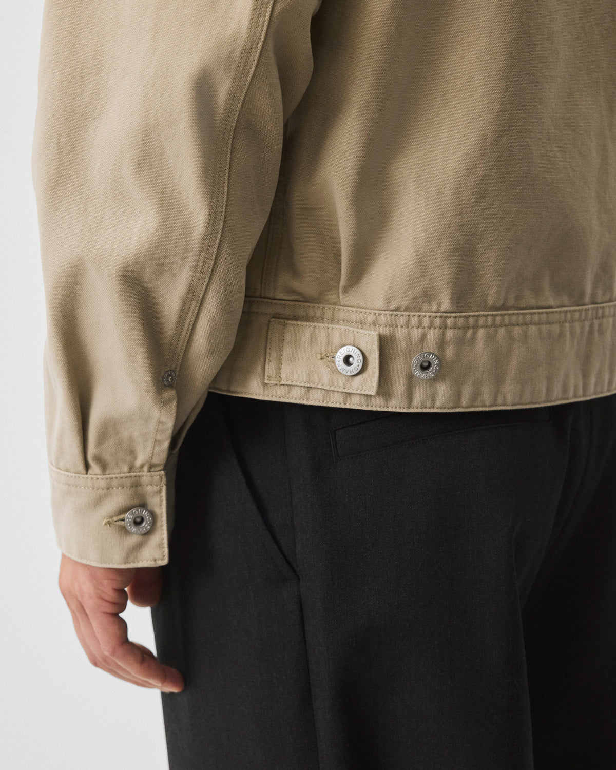 Cotton Canvas Grounds Jacket