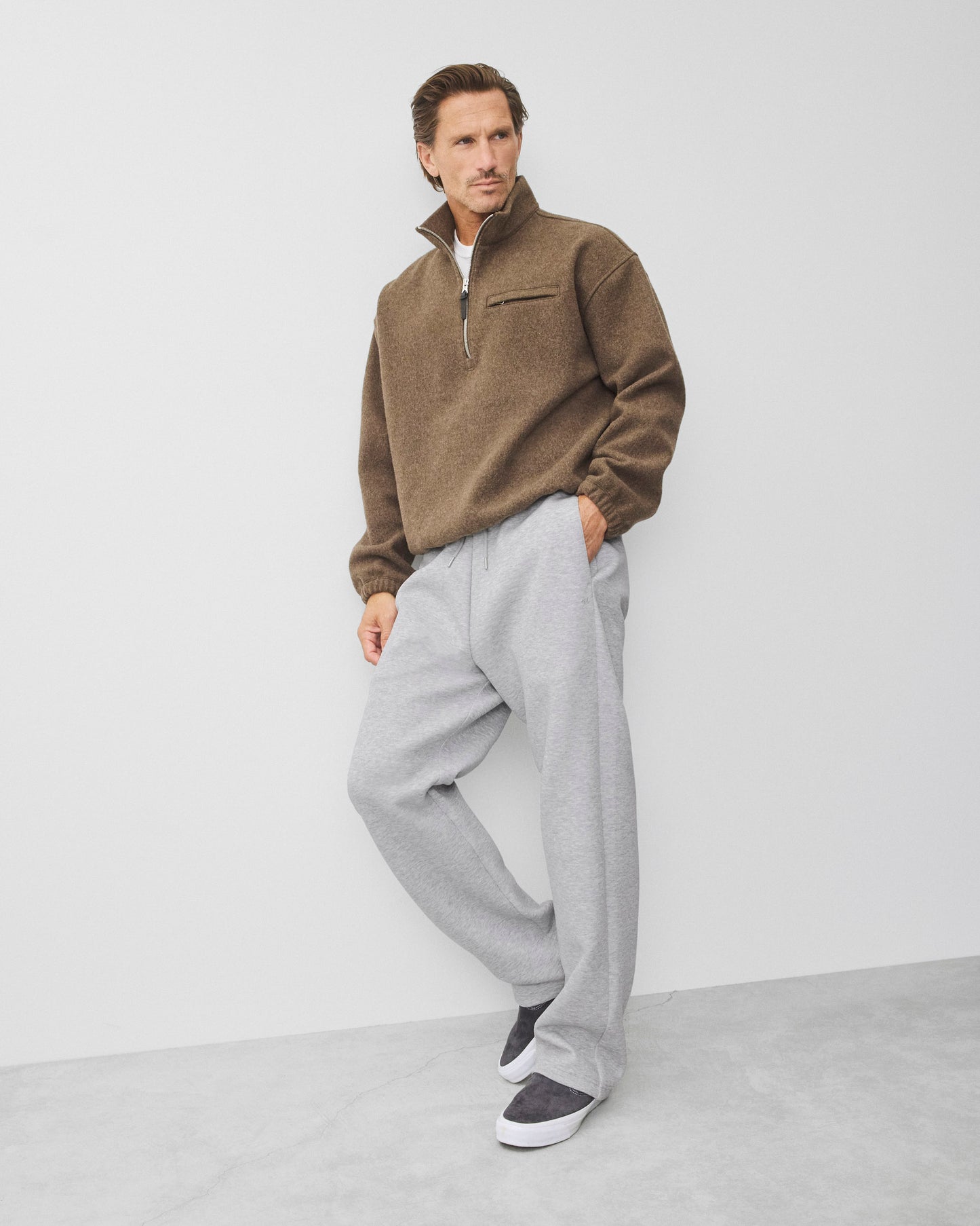 Dual Fleece Relaxed Sweatpant