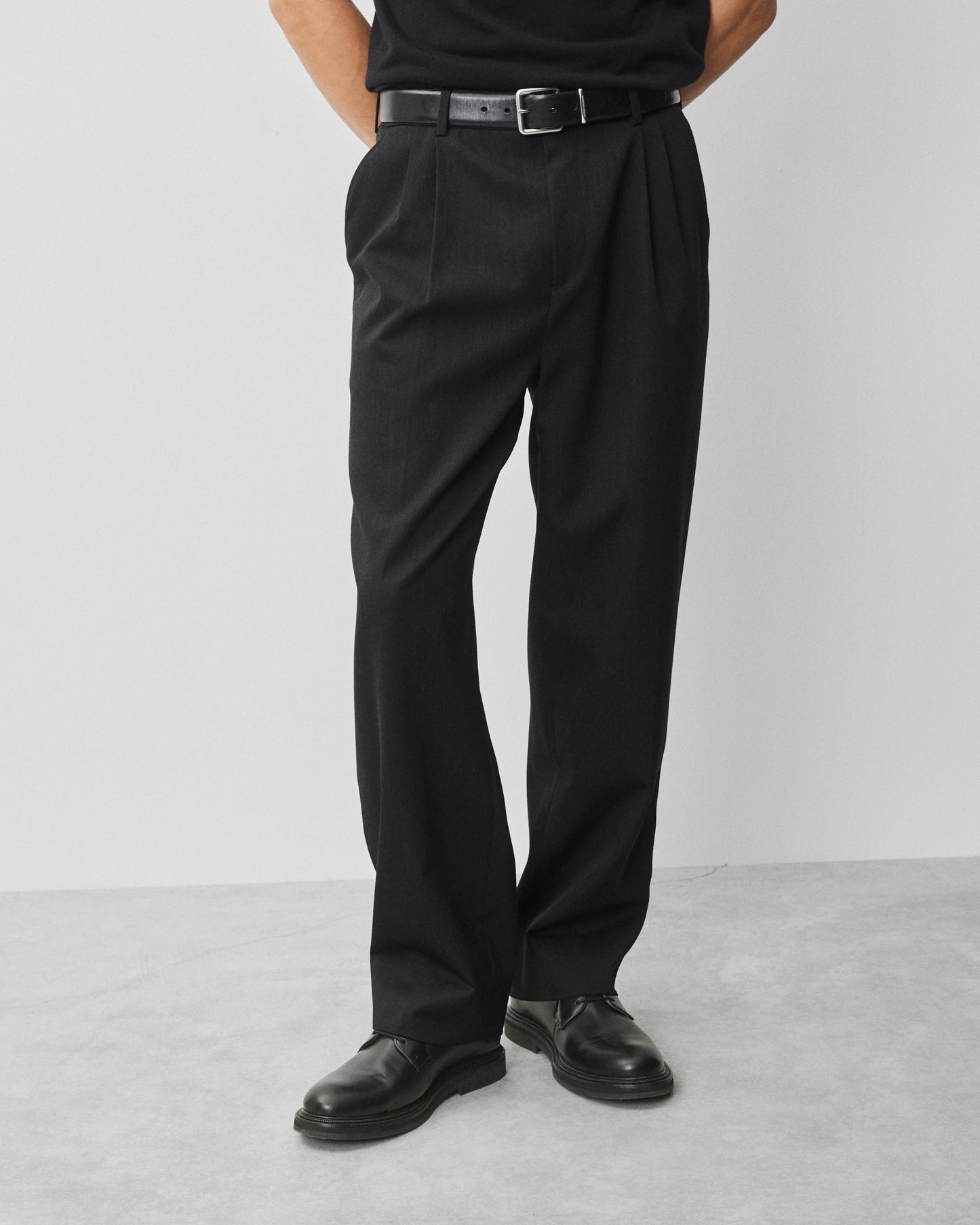 Wool Gabardine Bureau Trouser