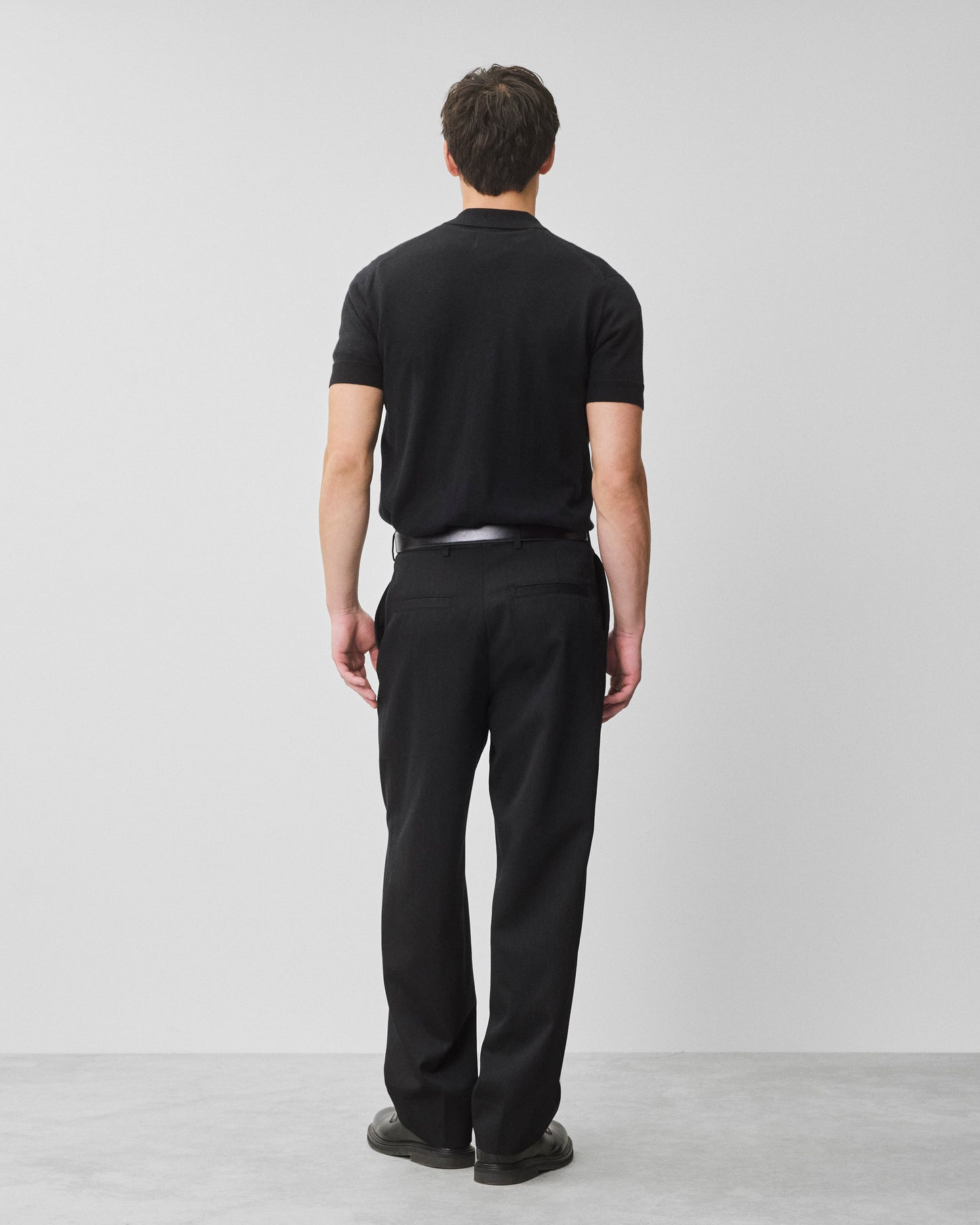 Wool Gabardine Bureau Trouser