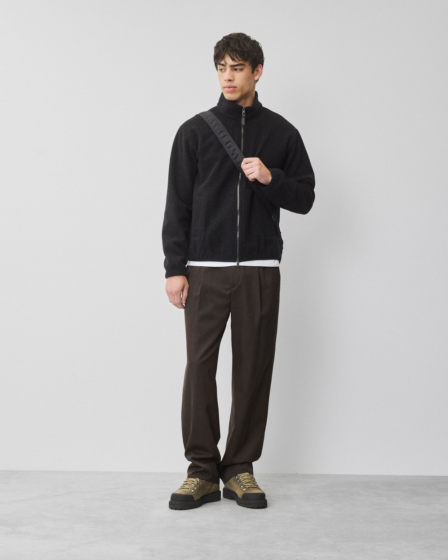 Wool Gabardine Bureau Trouser
