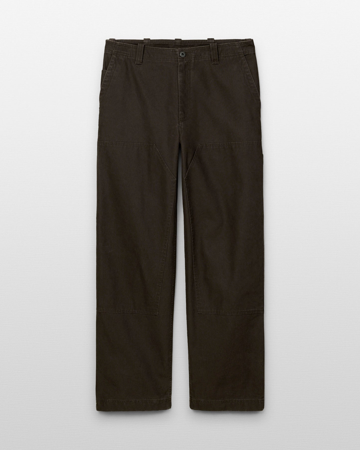 Cotton Canvas Relaxed Double Knee Pant