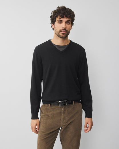 Lightweight Merino Harry V-Neck Sweater