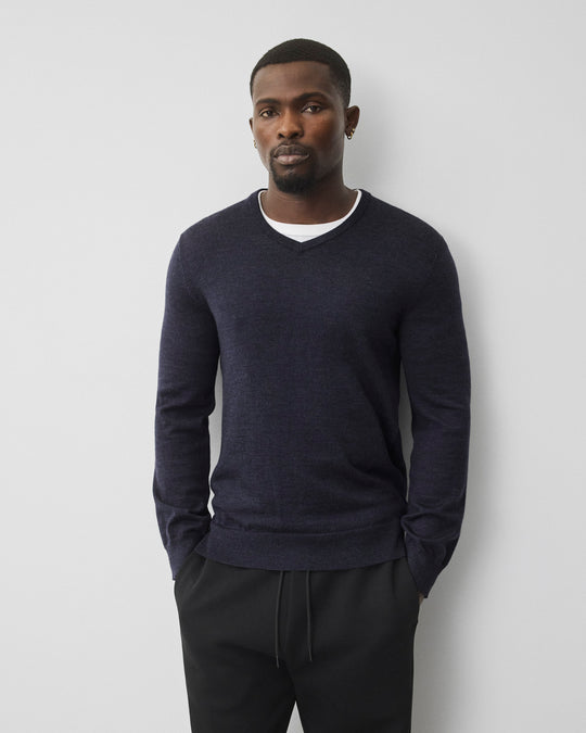 Lightweight Merino Harry V-Neck Sweater