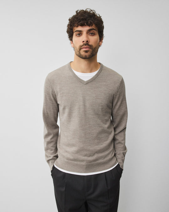 Lightweight Merino Harry V-Neck Sweater