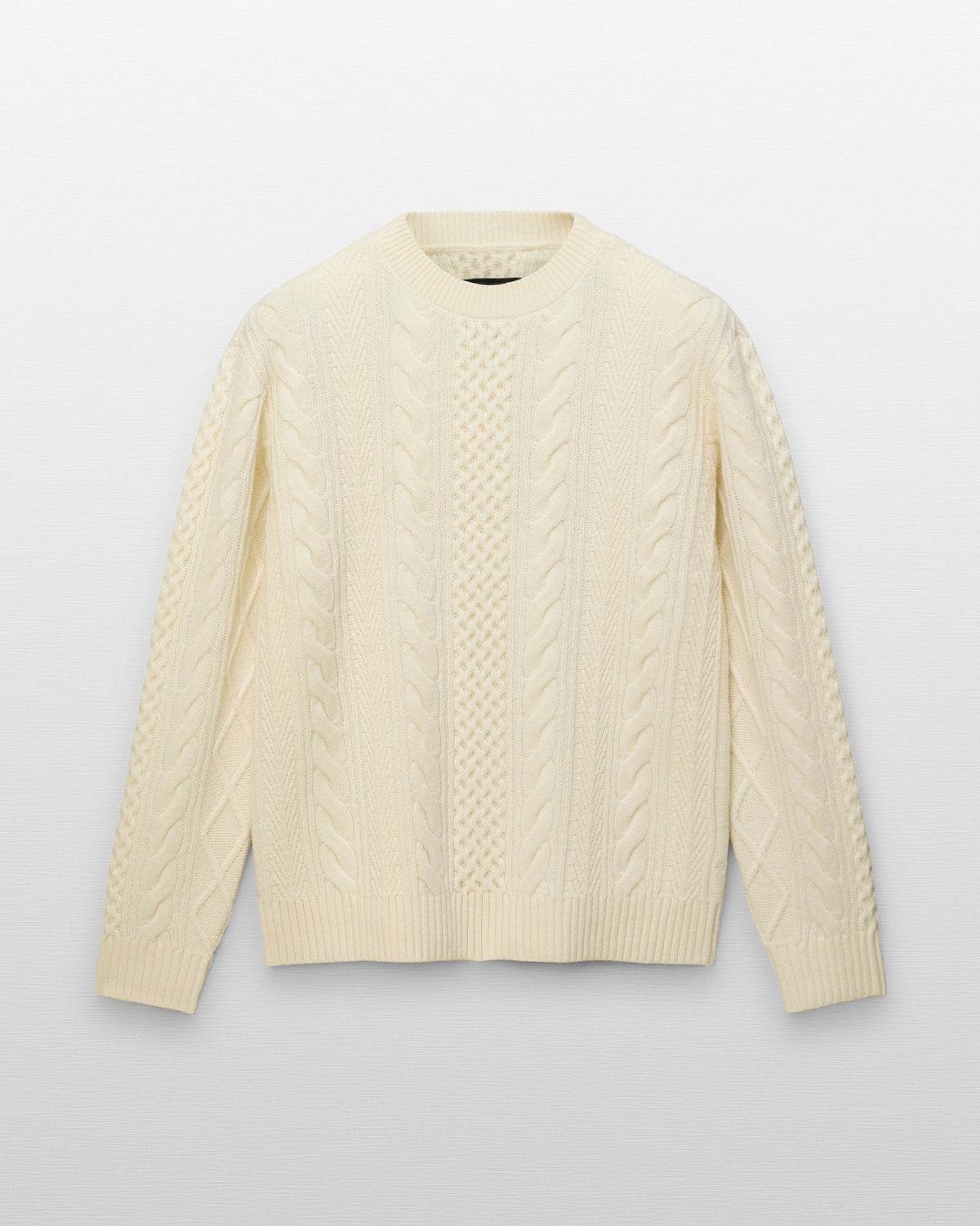 Cable Knit Meridian Crewneck