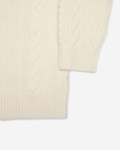 Cable Knit Meridian Crewneck