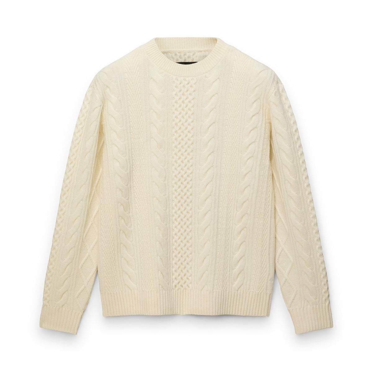 Cable Knit Meridian Crewneck