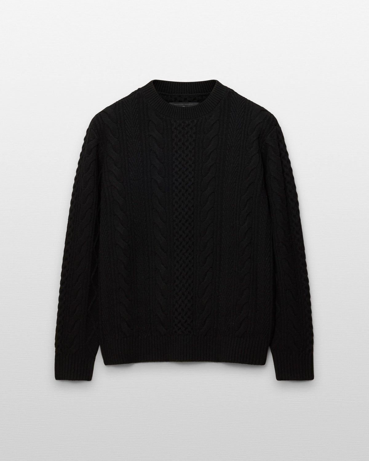 Cable Knit Meridian Crewneck