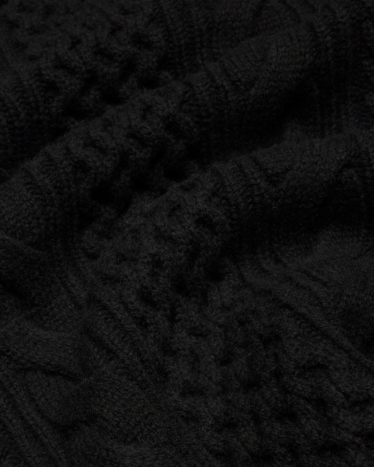 Cable Knit Meridian Crewneck