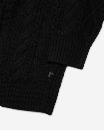 Cable Knit Meridian Crewneck