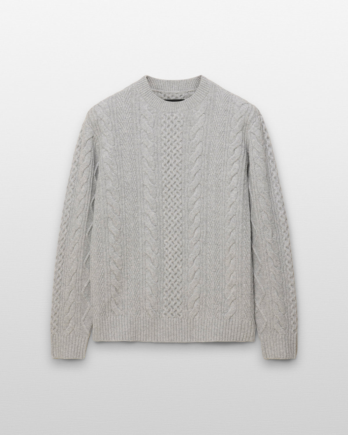 Cable Knit Meridian Crewneck