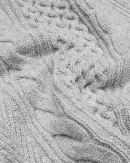 Cable Knit Meridian Crewneck