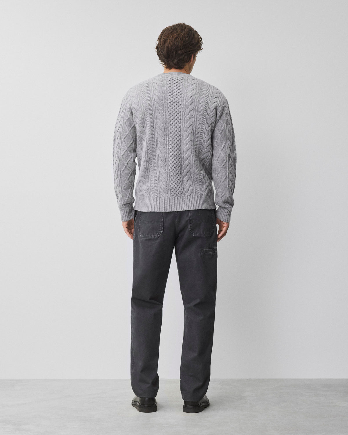 Cable Knit Meridian Crewneck