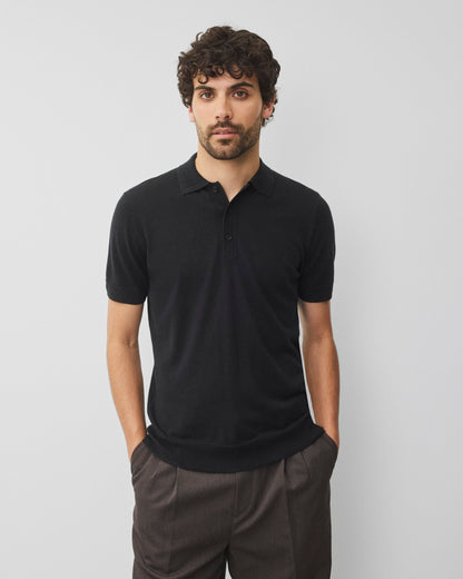 Silk Cashmere Gallery Polo