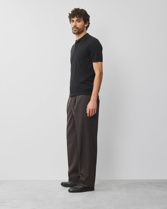 Silk Cashmere Gallery Polo