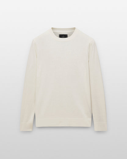 Silk Cashmere Gallery Crewneck