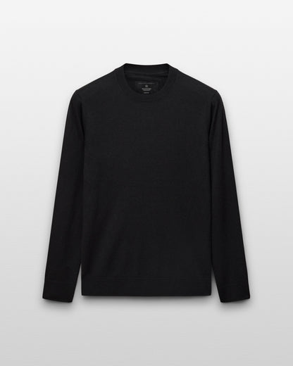 Silk Cashmere Gallery Crewneck