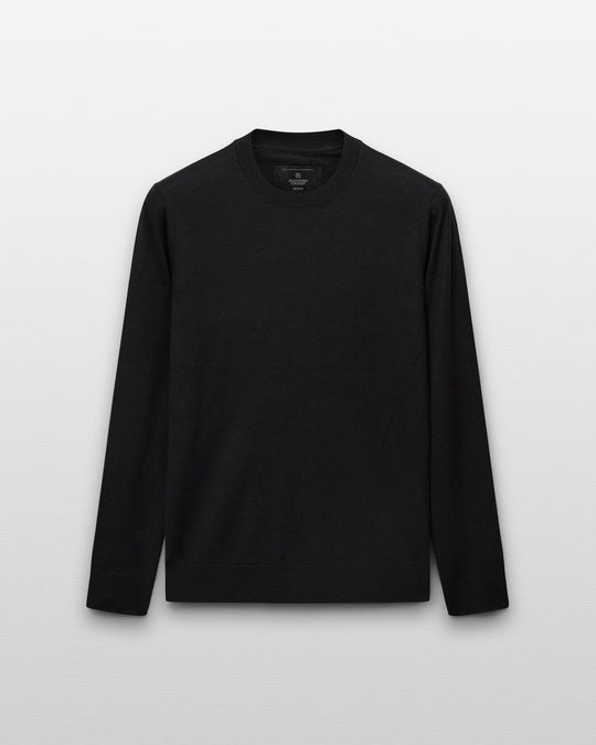Silk Cashmere Gallery Crewneck