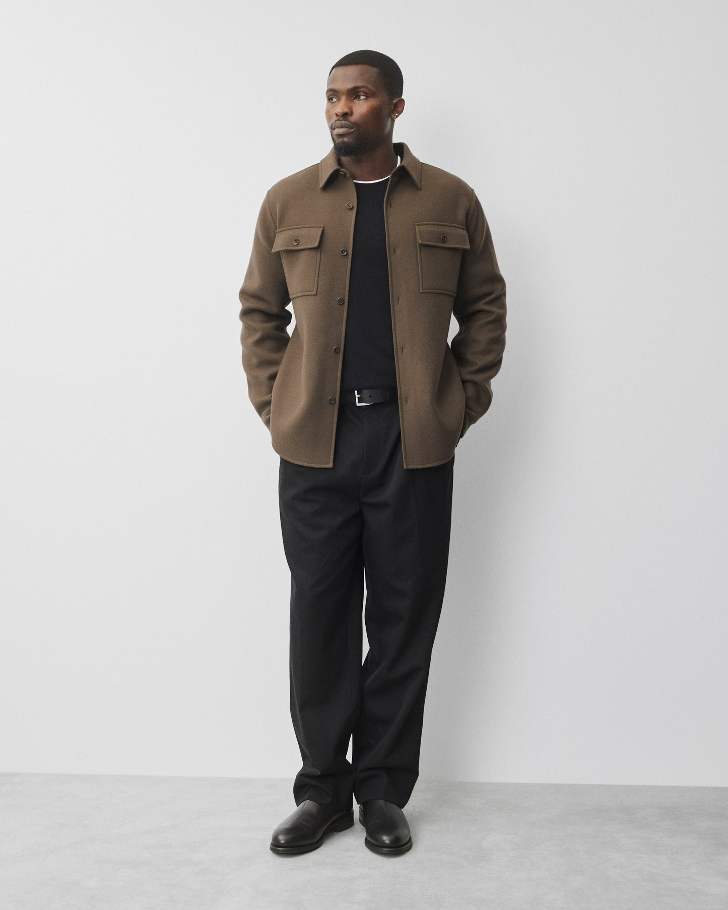 Silk Cashmere Gallery Crewneck