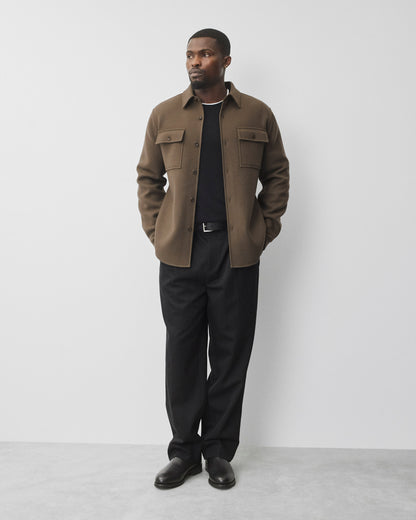 Silk Cashmere Gallery Crewneck