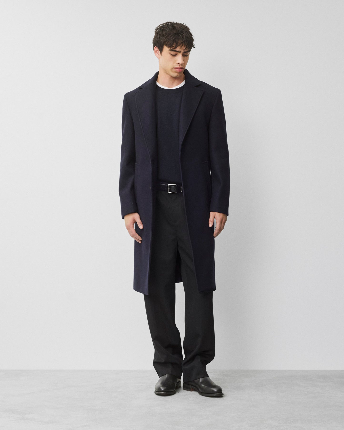 Silk Cashmere Gallery Crewneck