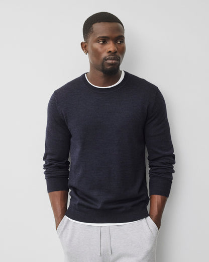 Lightweight Merino Harry Crewneck