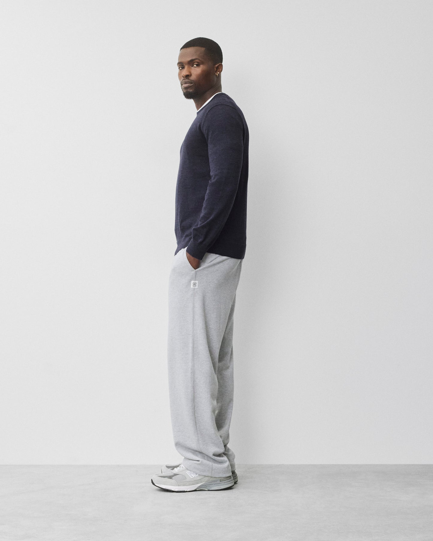 Lightweight Merino Harry Crewneck